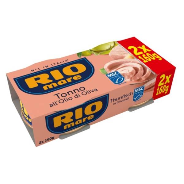 Tunjevina RIO MARE Maslinovo Ulje 2x160g