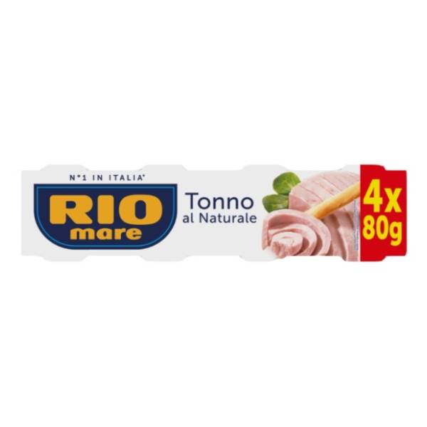 Tunjevina RIO MARE Naturale Sopstveni Sok 4x80gr