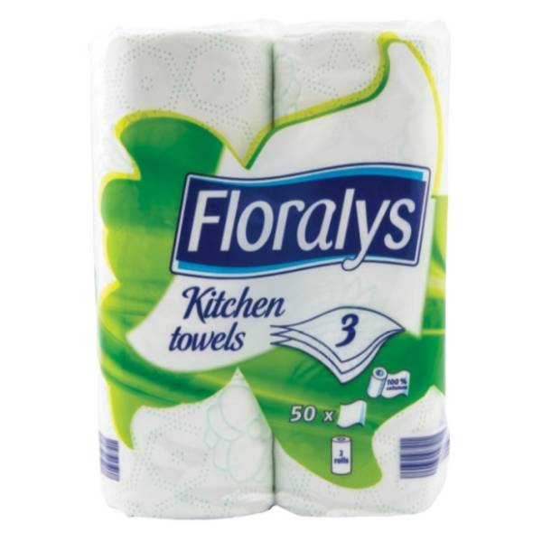 Ubrus FLORALYS 3sloja 2kom