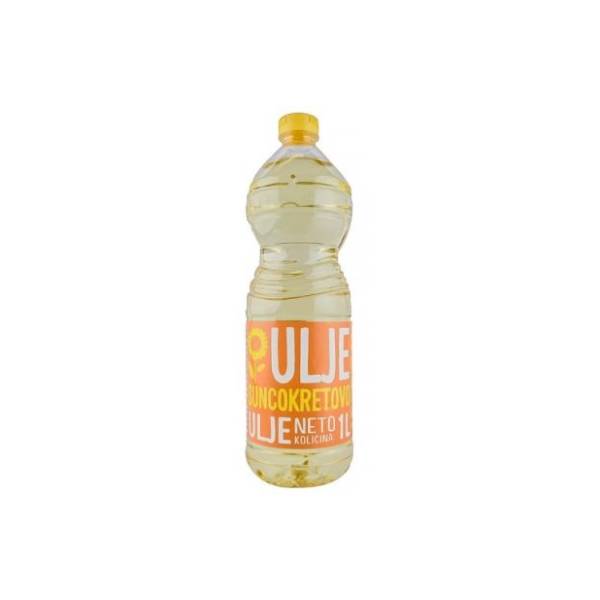 Ulje suncokretovo K PLUS 1l