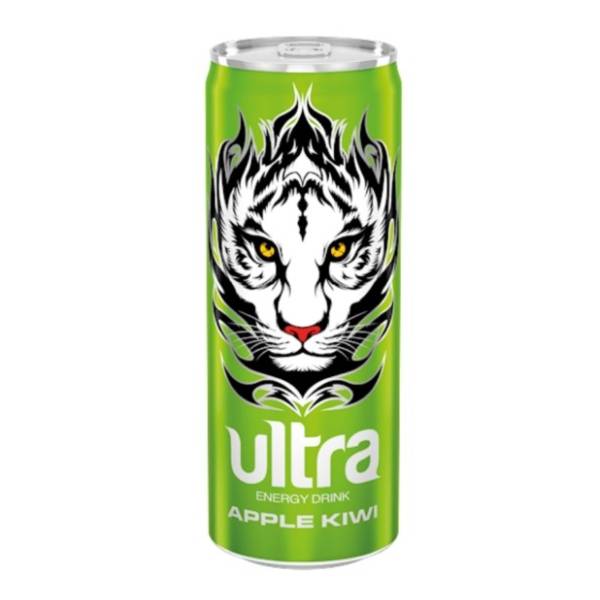 ULTRA ENERGY jabuka kivi 250ml