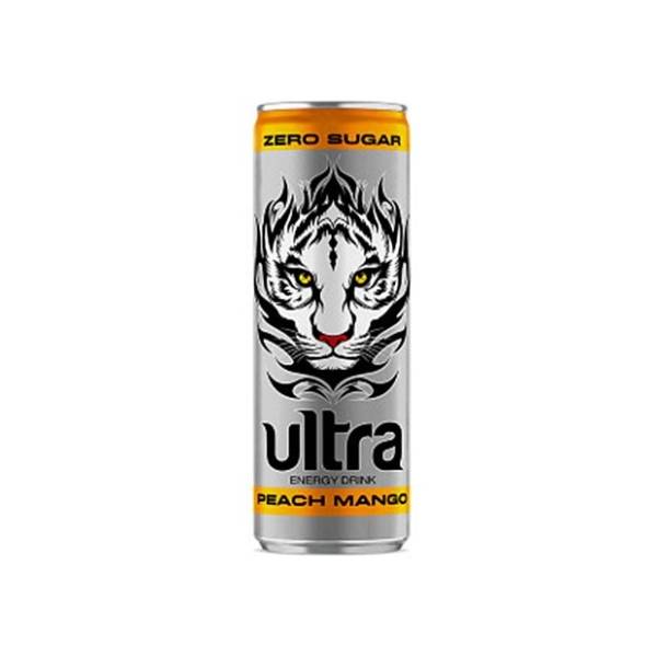 ULTRA ENERGY peach mango zero 250ml