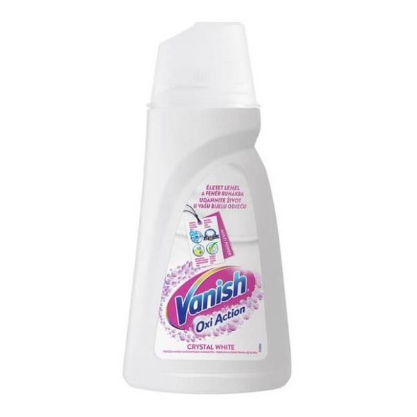 VANISH odstranjivač fleka beli 1l