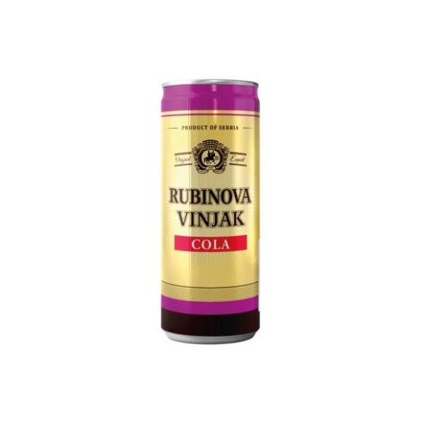 Vinjak cola RUBIN 0.33l