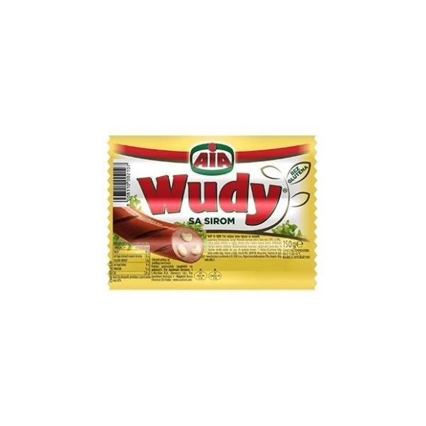 Viršle WUDY Živinska Sir 150g
