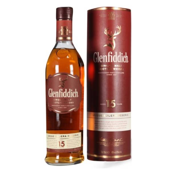 Viski GLENFIDDICH 15y 0.7l