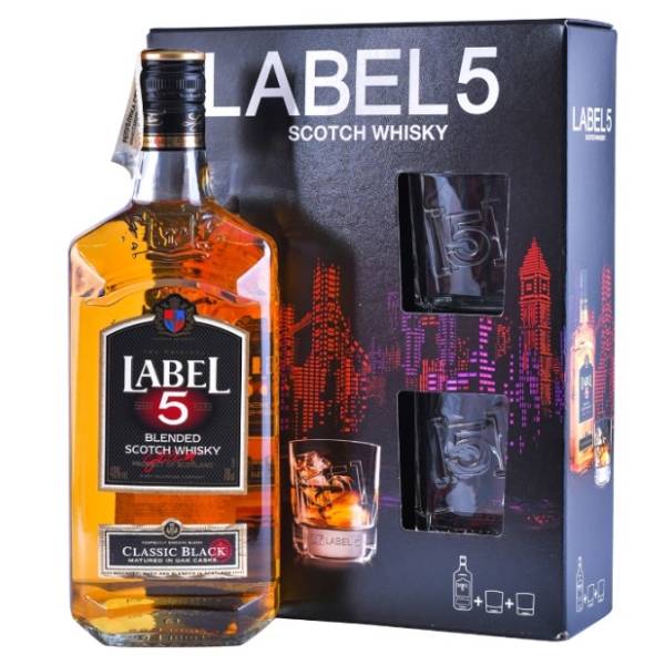 Viski LABEL 5 sa poklonom 0.7l