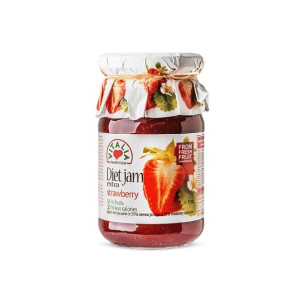 VITALIA Diet džem jagoda 370g