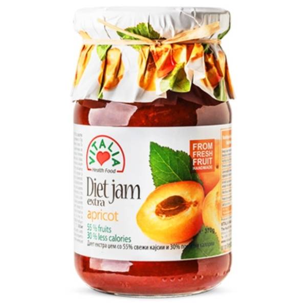 VITALIA Diet džem kajsija 370g