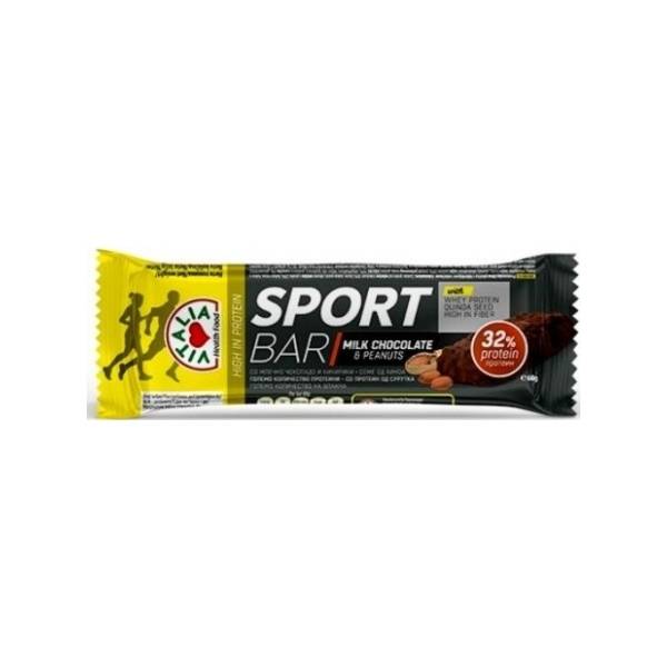VITALIA proteinska čokoladica mlečna čokolada i kikiriki 60g