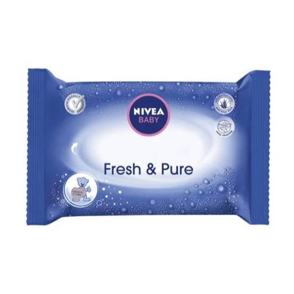 Vlažne maramice NIVEA Pure & Fresh 63kom