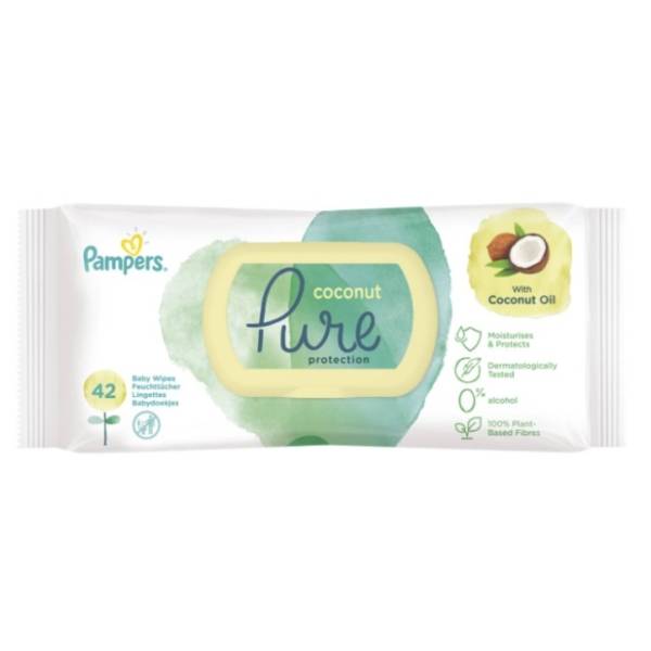 Vlažne maramice PAMPERS coconut 42kom