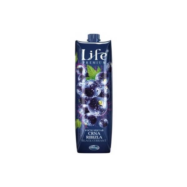 Voćni sok NECTAR Life premium crna ribizla 1l