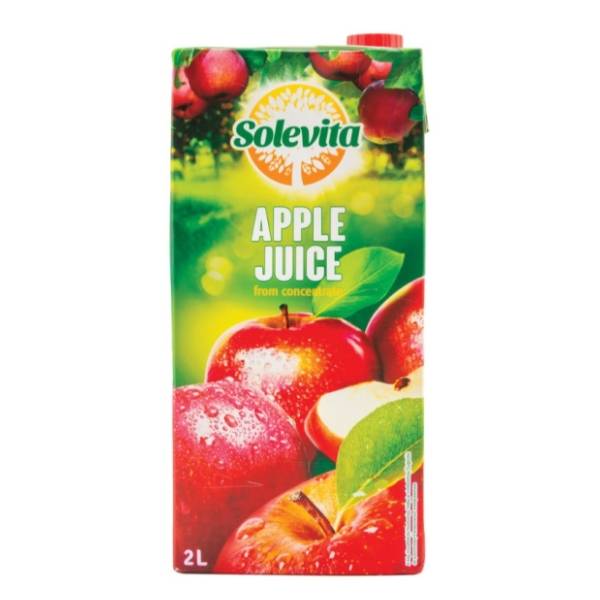 Voćni sok SOLEVITA jabuka 100% 2l