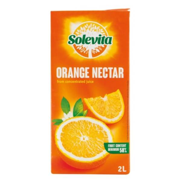 Voćni sok SOLEVITA Pomorandža 50% 2l