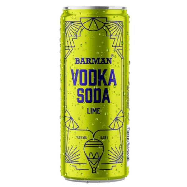 Vodka BARMAN original 330ml