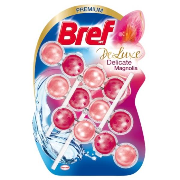 WC osveživač BREF DeLuxe Magnolia 3x50g