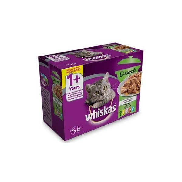 WHISKAS mešani izbor u želeu 12x85g
