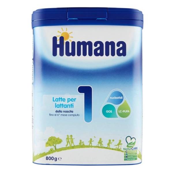 Zamensko mleko HUMANA MP 1 800g
