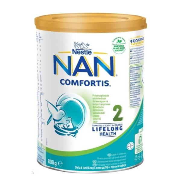 Zamensko mleko NAN Comfortis 2 800g