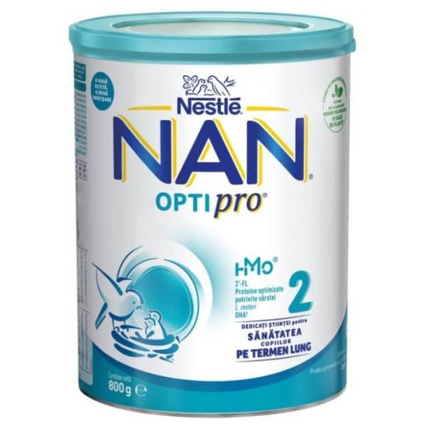 Zamensko mleko NAN Optipro 2 6m 800g