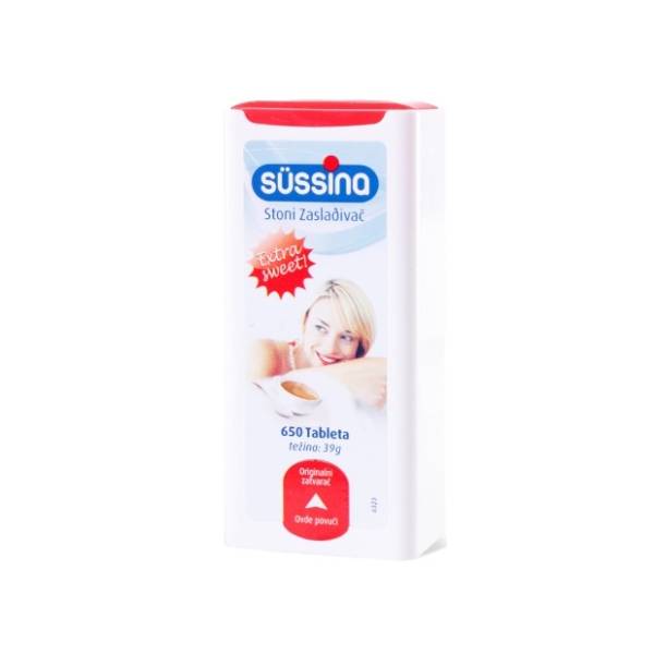 Zaslađivač SUSSINA 650 tableta