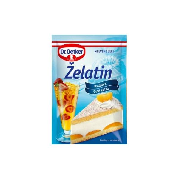 Želatin mleveni beli DR.OETKER 10g