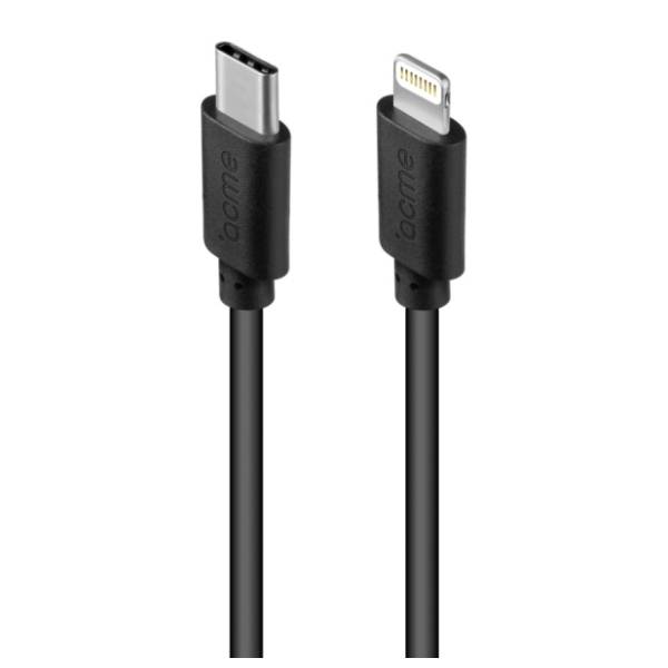 ACME konverter kabl USB-C na Lightning (m/m) 1m crni
