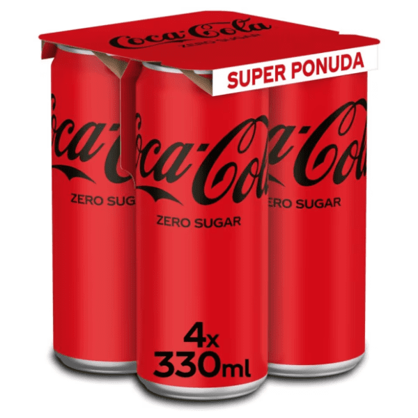 COCA COLA Zero multipak 4x0,33l