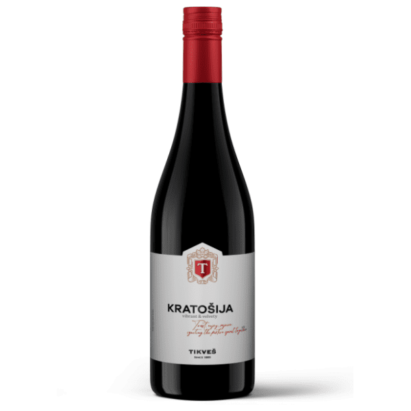 Crno vino TIKVEŠ Kratošija 750ml