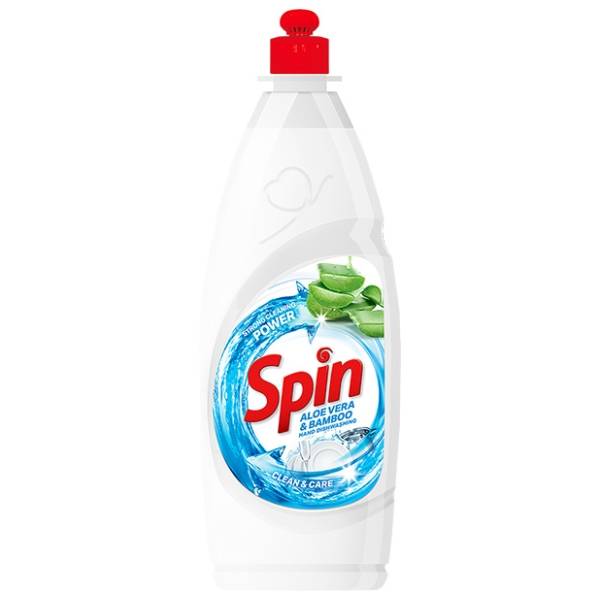 Deterdžent za posuđe SPIN aloe vera & bamboo 750ml