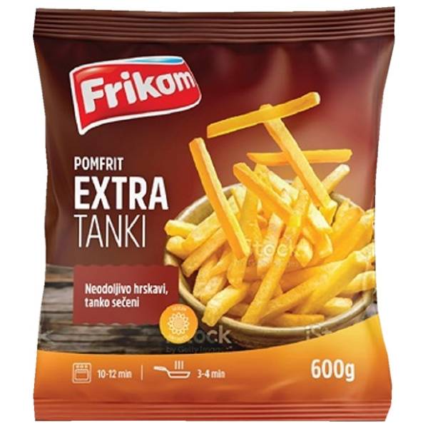 FRIKOM pomfrit tanki 600g