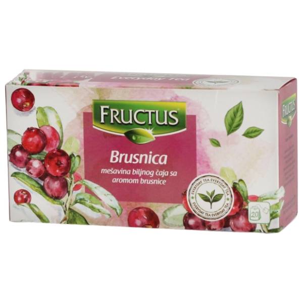 FRUCTUS čaj brusnica 40g
