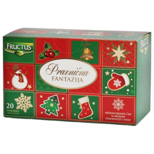 FRUCTUS čaj Praznična fantazija 50g