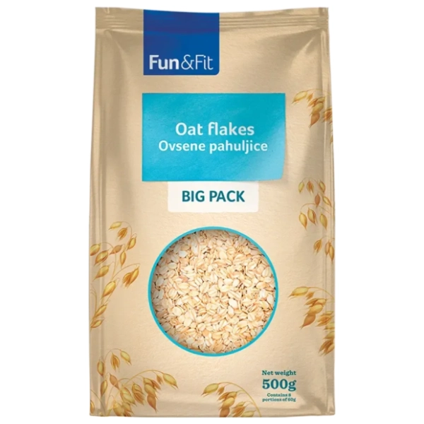 Ovsene pahuljice FUN&FIT 500g