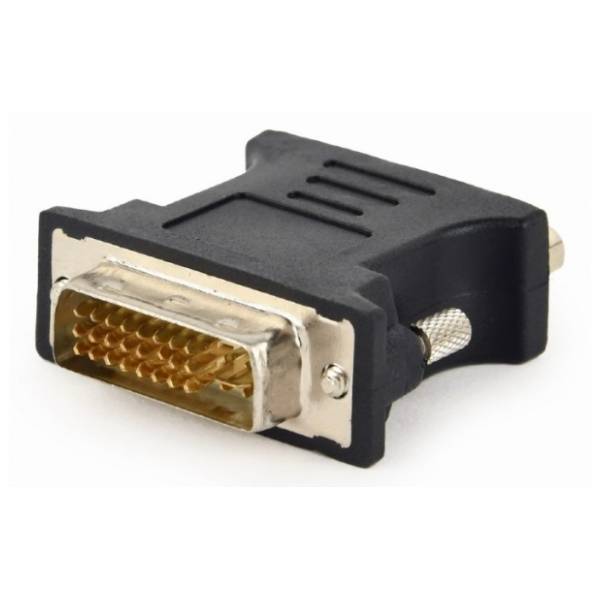 GEMBIRD adapter DVI-I (m) na VGA (ž) crni