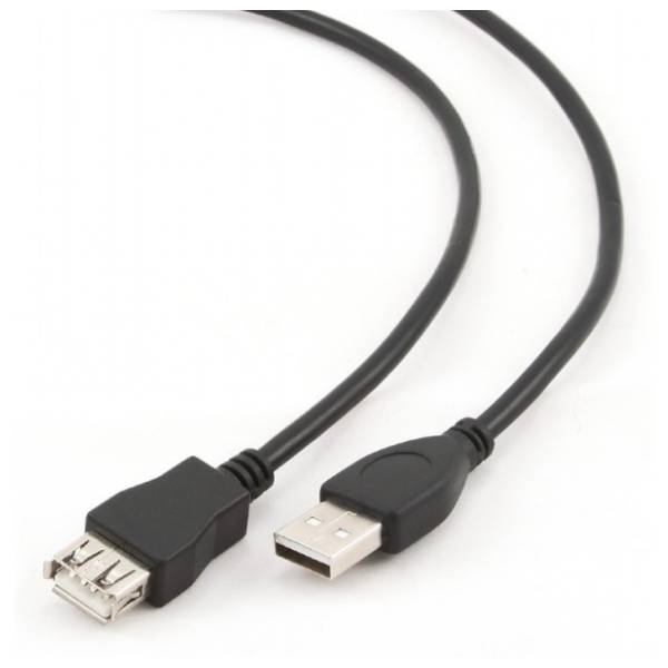 GEMBIRD kabl USB-A 2.0 (m/ž) 3m crni