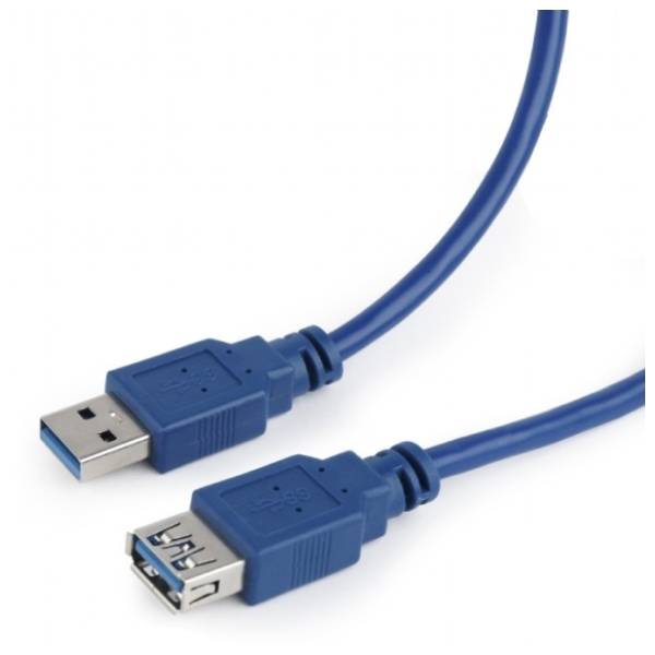 GEMBIRD kabl USB-A 3.0 (m/ž) 1.8m plavi