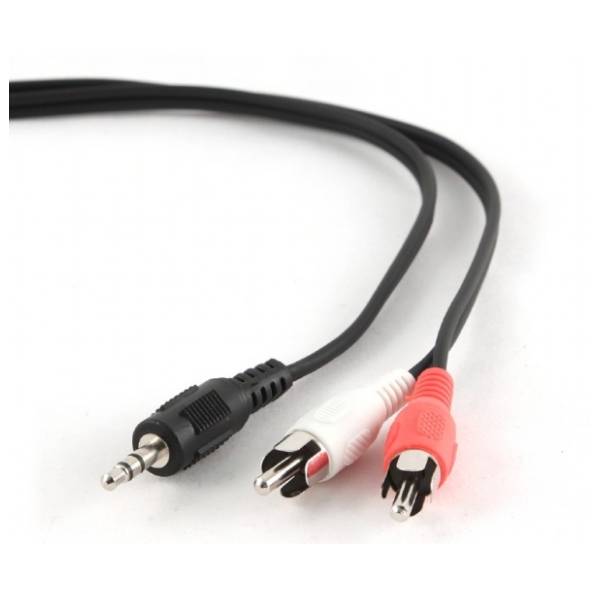 GEMBIRD konverter kabl 3.5mm na 2xRCA (m/m) 2.5m