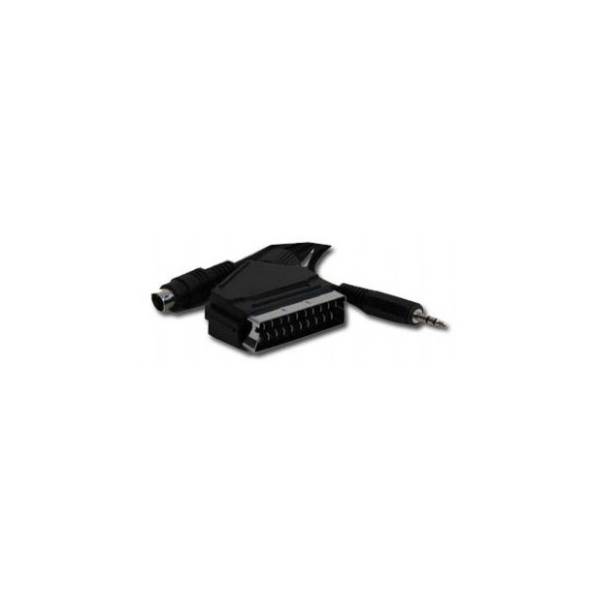GEMBIRD konverter kabl SCART na S-Video + 3.5mm (m/m+m) 10m