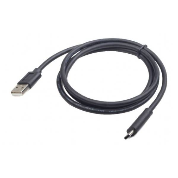 GEMBIRD konverter kabl USB-A 2.0 na USB-C (m/m) 1m crni