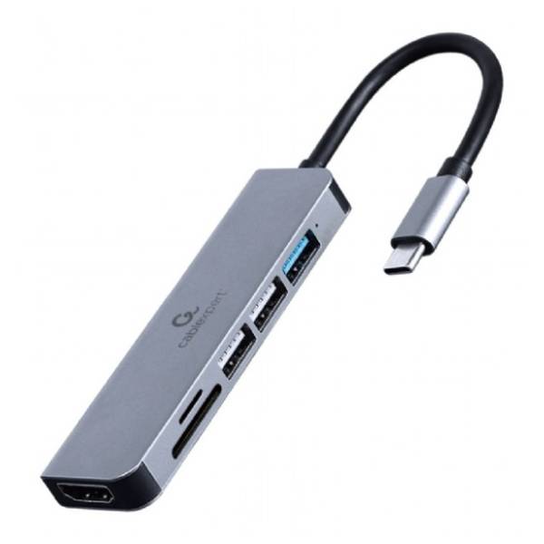 GEMBIRD USB Hub 6-in-1 A-CM-COMBO6-02