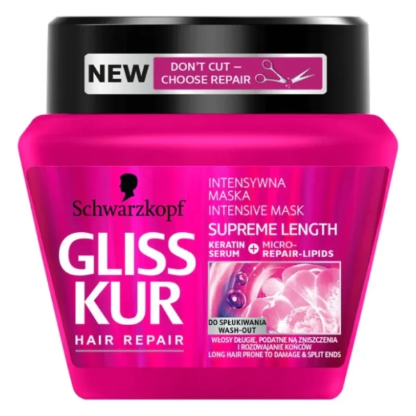 GLISS Supreme Length 300ml maska za kosu