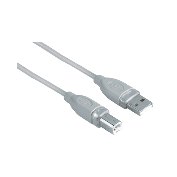 HAMA konverter kabl USB-A 2.0 na USB-B 2.0 (m/m) 1.8m sivi