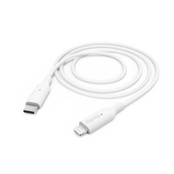 HAMA konverter kabl USB-C 2.0 na Lightning (m/m) 1m beli