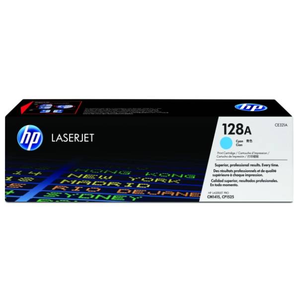 HP 128A cyan toner (CE321A)