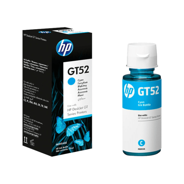 HP GT52 cyan mastilo (M0H54AE)