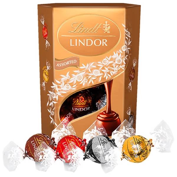LINDT Lindor bombonjera assorted 200g