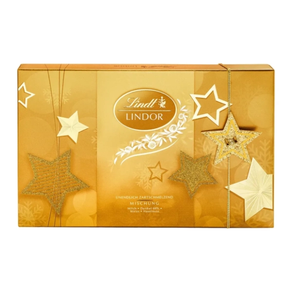LINDT Lindor bombonjera xmas assorted 199g