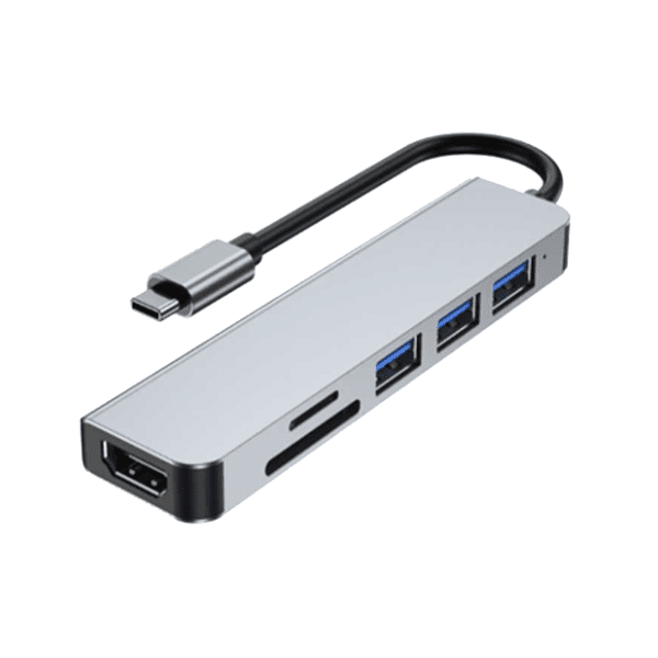 MOYE USB Hub 6-in-1 Multiport X6